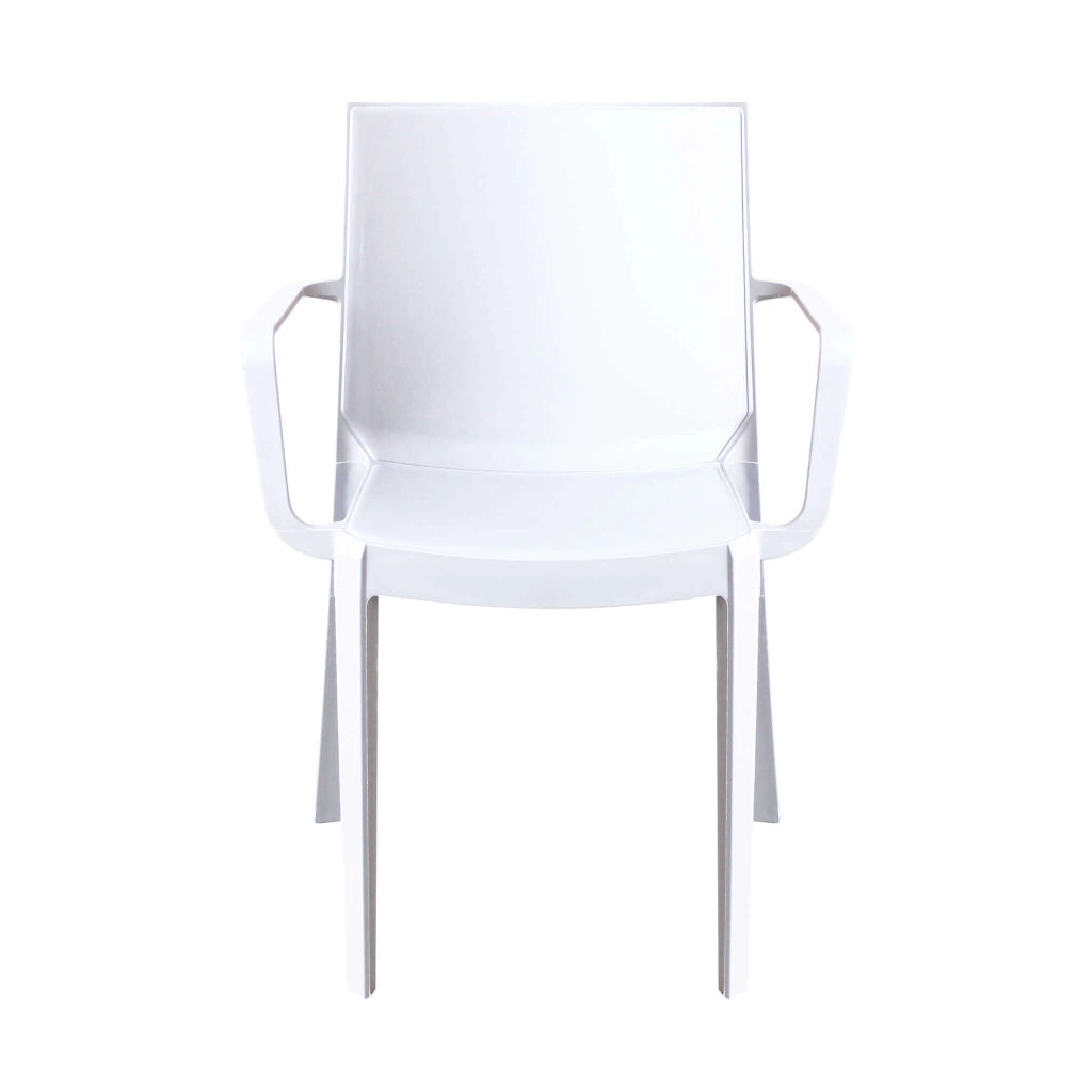 Poltrona da Esterno Impilabile in Polipropilene cm 55x58x82 - VICTORIA