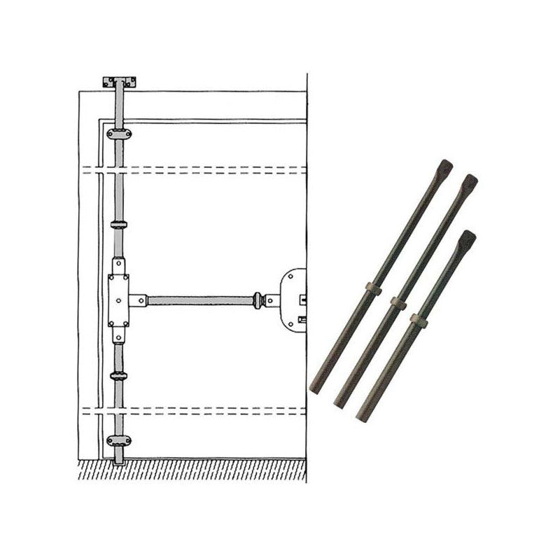 Aste Serrature Quintuplice Pz 3 93-01 Cr