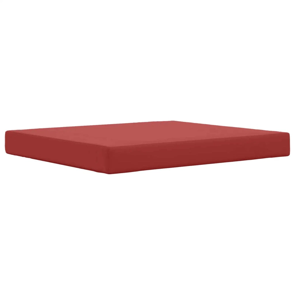 Cuscino per divano da esterno 2 pcs Rosso vino Poliestere 900906