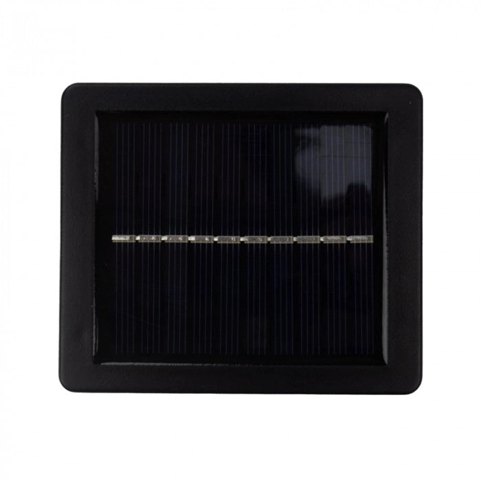 Applique solare LED 0,5W crepuscolare 90° IP44 nera
