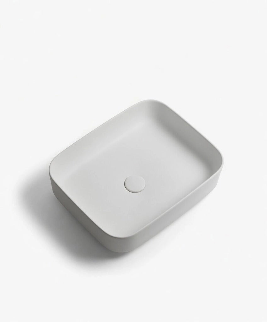 Lavabo appoggio 50 x 40 cm BIANCO OPACO
