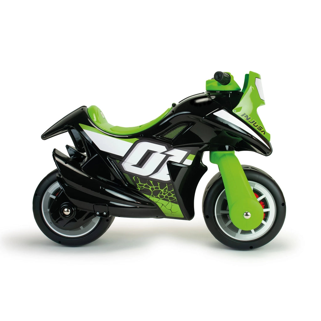 Moto Cavalcabile per Bambini Spline Senza Pedali Verde