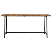 Tavolo da Pranzo | Tavolo da cucina 160x80x75 cm in Legno Massello di Mango