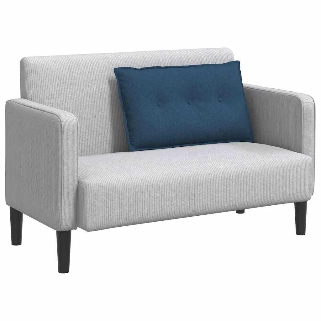 Cuscino per Schiena Blu 80 x 19 x 50 cm Tessuto 42014709