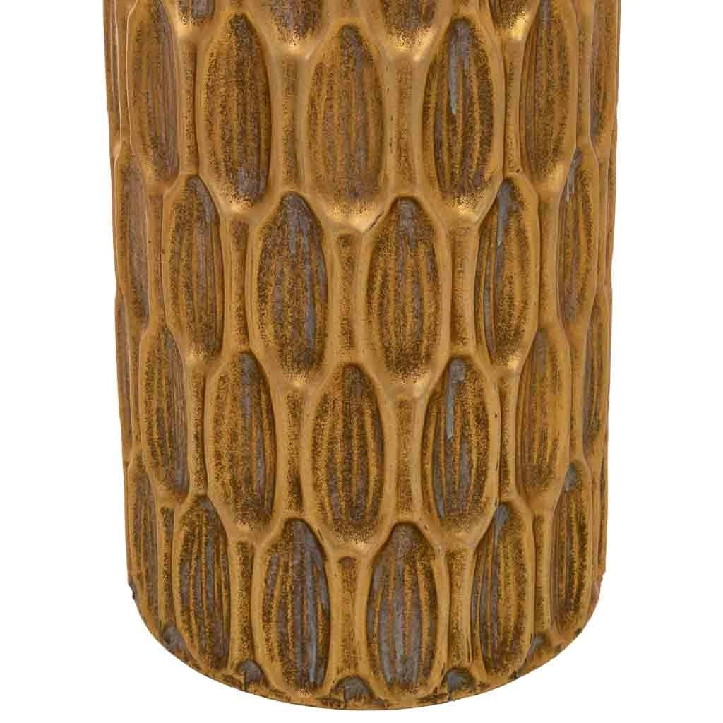 Portombrelli in metallo dorato 20x20x55h cm