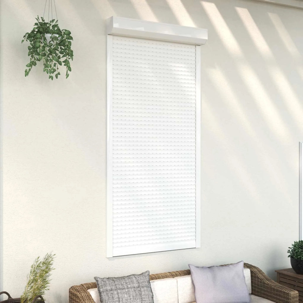 Persiana a rullo Bianco 100 x 210 cm Alluminio e poliuretano 42047056
