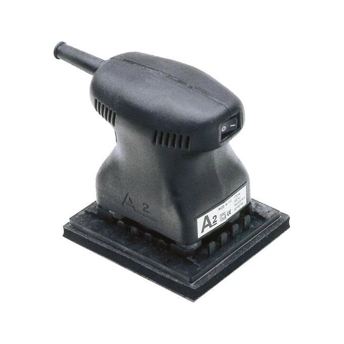 A2 ORANGE-6A62 M110 ASP Levigatrice orbitale con aspirazione piastra in plastica indeformabile attacco velcro 170 W 15000 rpm colore Arancione