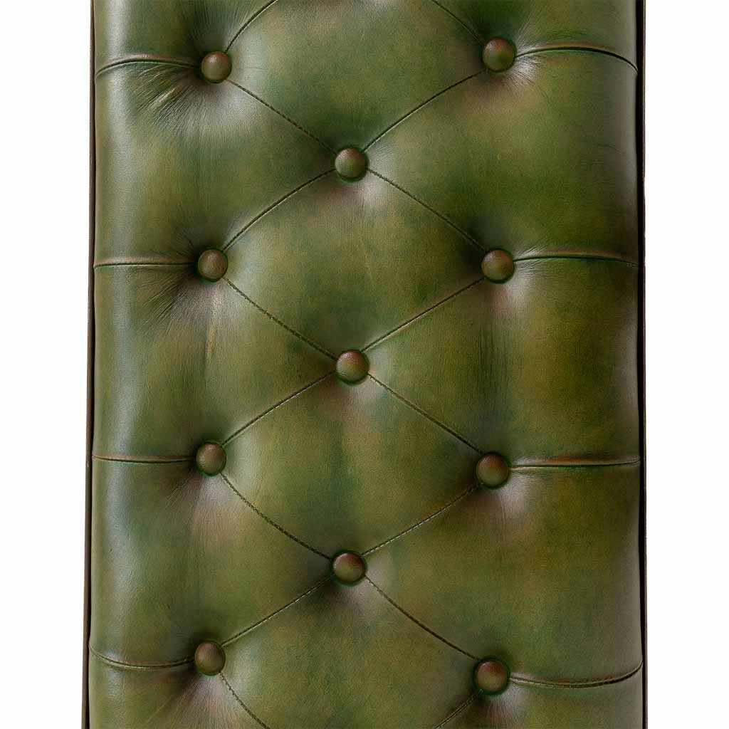 Panca in pelle nera 88x38x48h cm