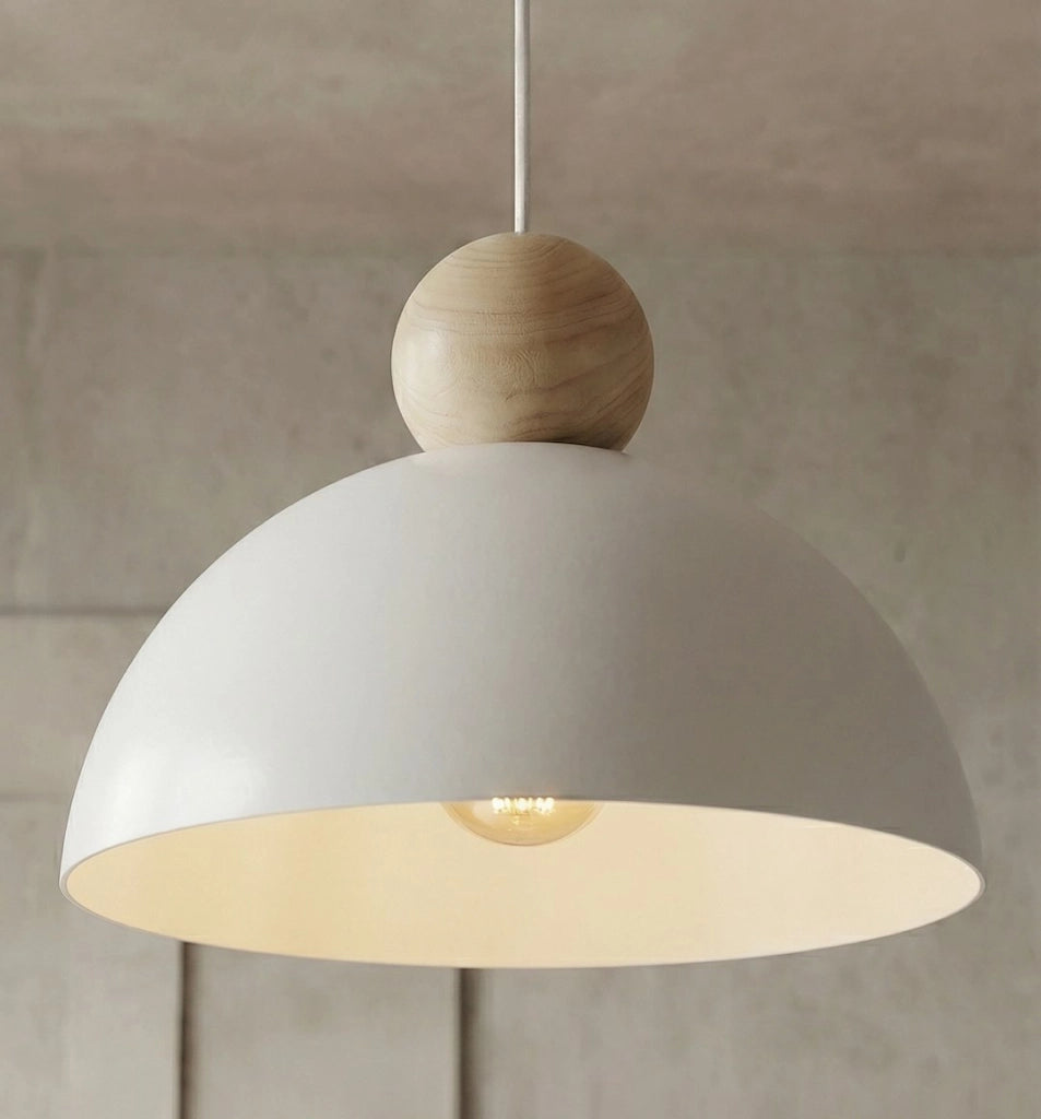 Lampada soffitto KAKI Japandi 1xE27 feltro Emibig