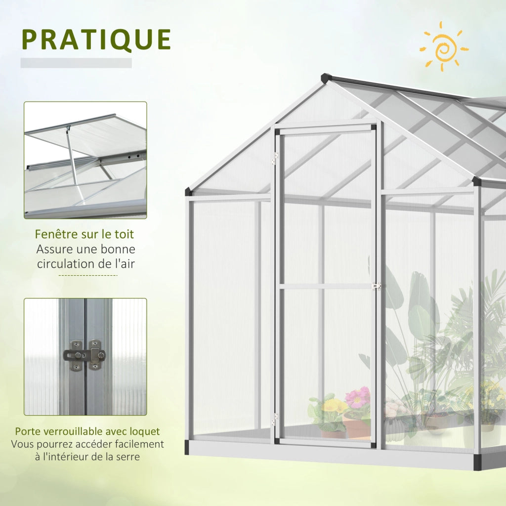 Serra da Giardino ¨C Minimal ¨C Alluminio Policarbonato 3x2m