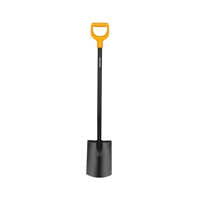 Fiskars 131403 Spade Plastica, Acciaio Nero, Arancione