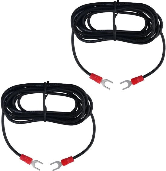 Cavo di Sostegno in PVC Premium - 2 Pezzi - Rame - Duraturo - Pratico - 183x0,8x0,6cm - Cavo per Gramofono