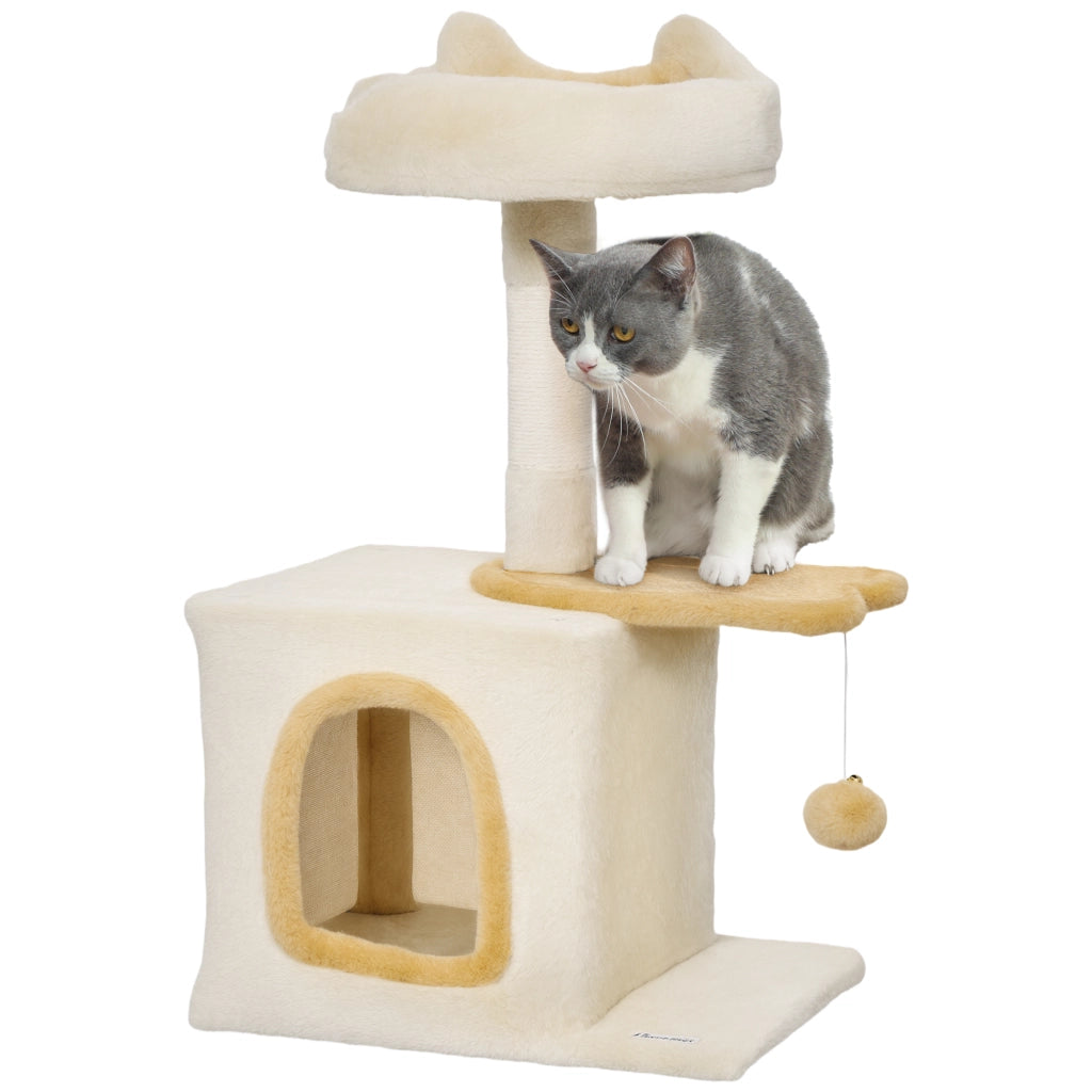 Albero tiragraffi per gatti ¨C Minimal ¨C beige 72 cm
