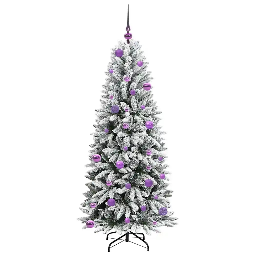 Albero di Natale artificiale con 150 LED Bianco 150 cm 3396039