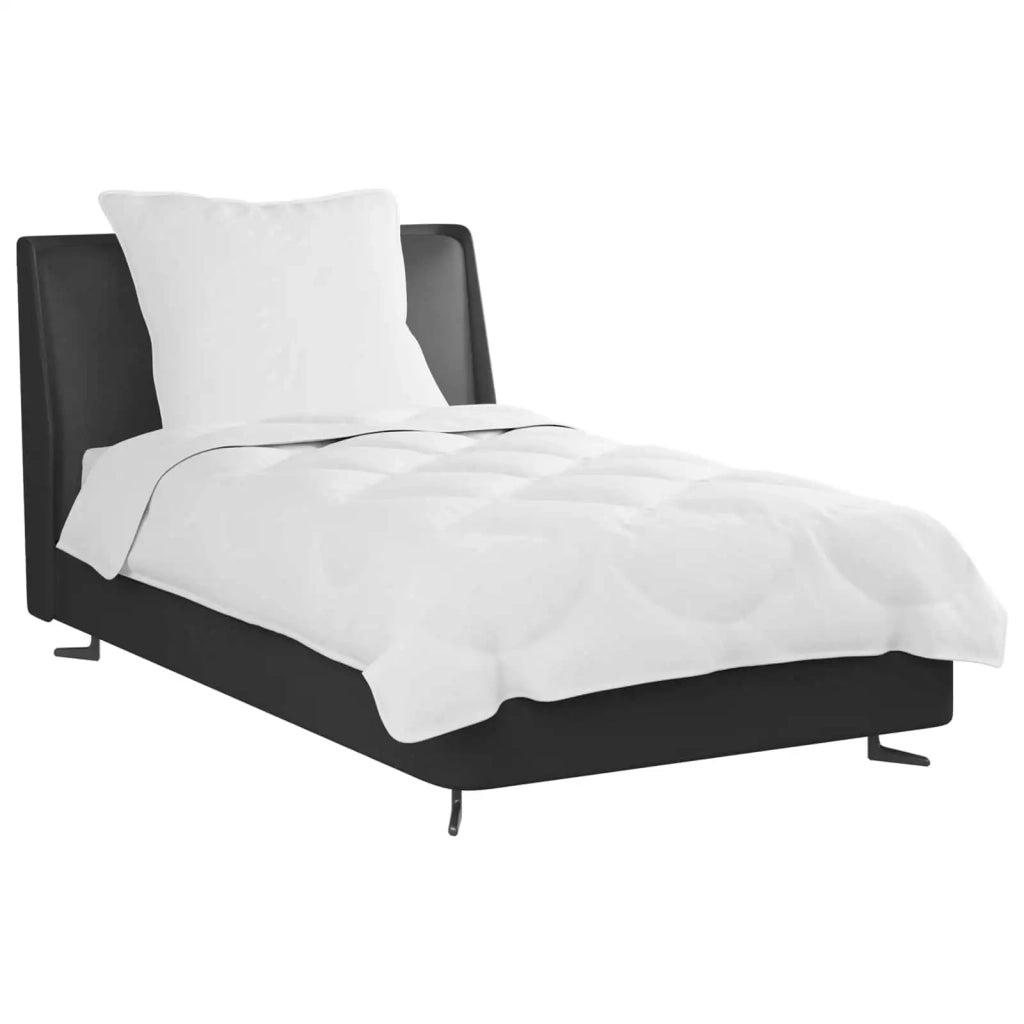 Set di Piumoni con cuscino 2 pz | Duvet Bianco Microfibra