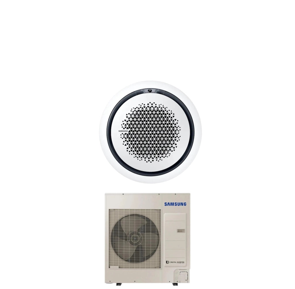 Climatizzatore Condizionatore Samsung Inverter Cassetta 360° 36000 Btu AC100RN4PKG/EU Monofase R-32 Wi-Fi Optional Vari Pannelli Disponibili
