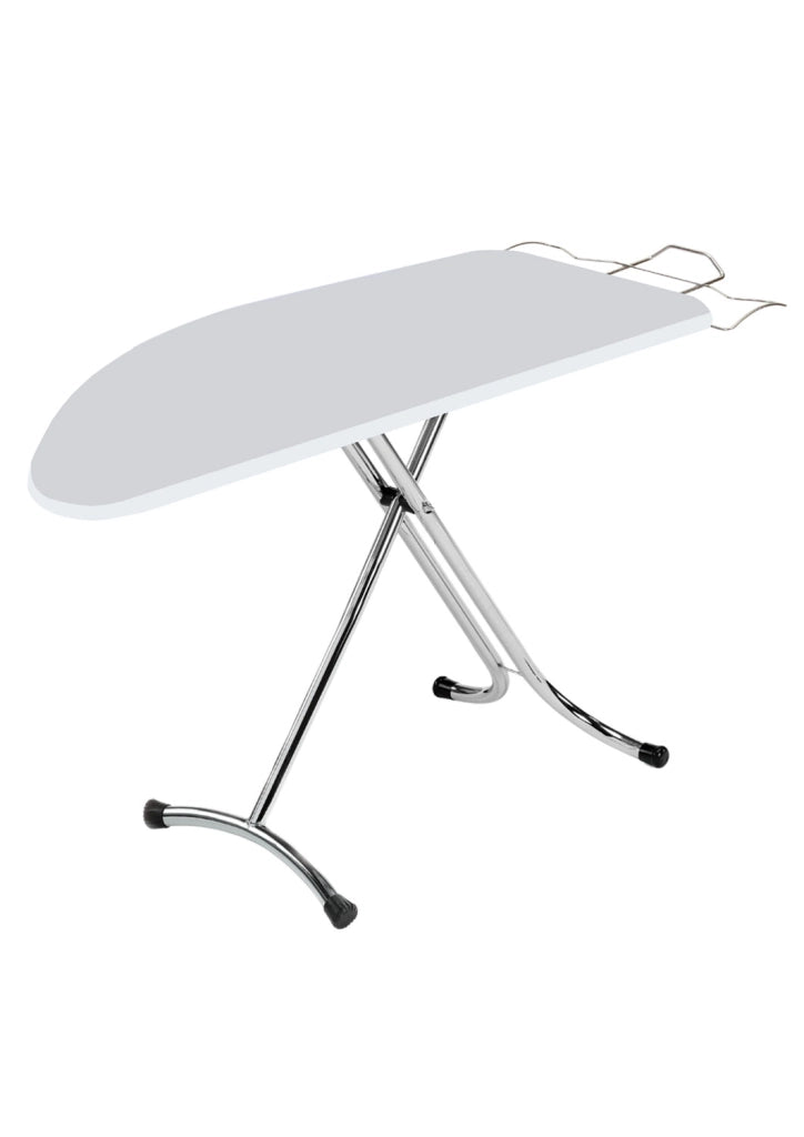 Asse da Stiro Confort Plus 125x48 cm con Supporto per Caldaia Estraibile In Acciaio