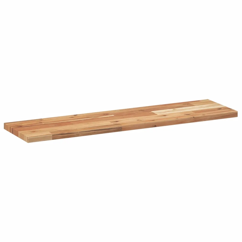 Ripiano a Parete 100x20x2cm Legno Massello Acacia Rifinito Olio 3279507