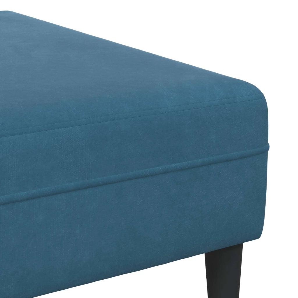 Divano per Soggiorno 3 pcs Blu 250 x 188 x 76 cm 3335121