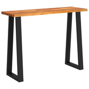 Tavolo Consolle | Tavolo d'Ingresso Bordi Vivi 110x35x80 cm Legno Massello Acacia