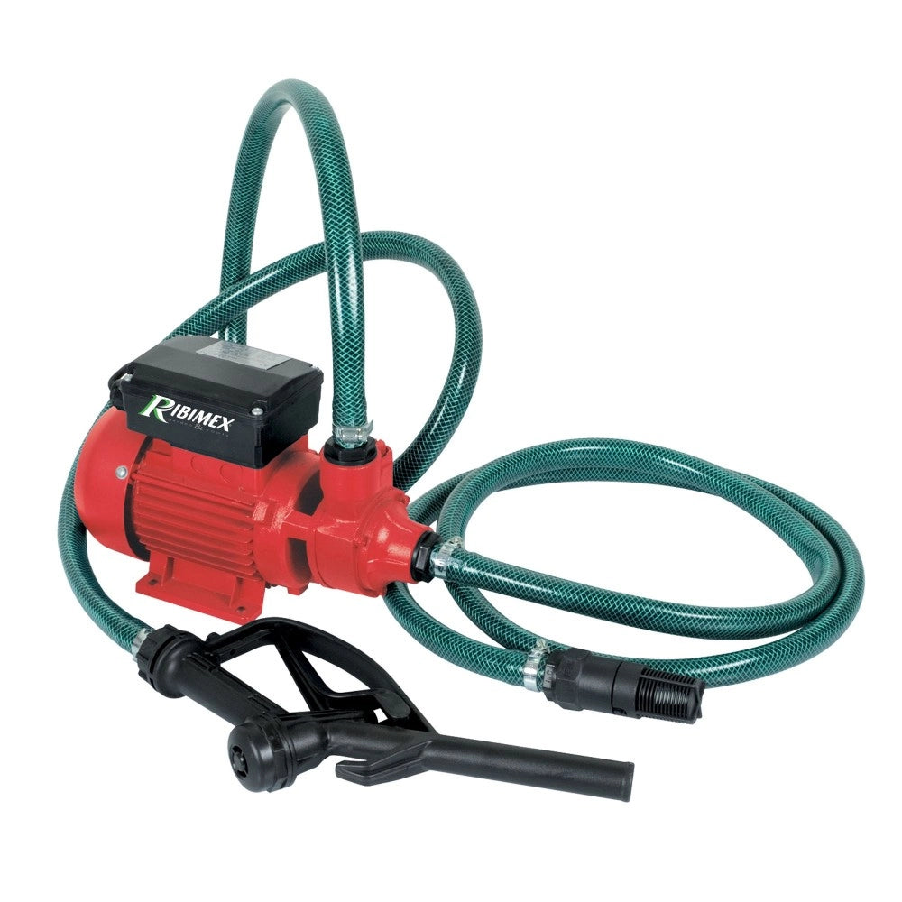 Kit Pompa Travaso Gasolio Con Accessori E pistola erogatrice - PRKG115