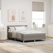 Letto a Sorgente LED con materasso Talpa 140 x 190 cm Tessuto