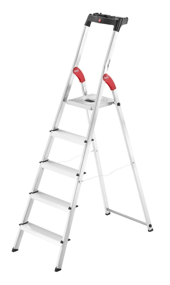 1pz hailo scala alluminio art.l60 5 gradini cod:ferx.22927