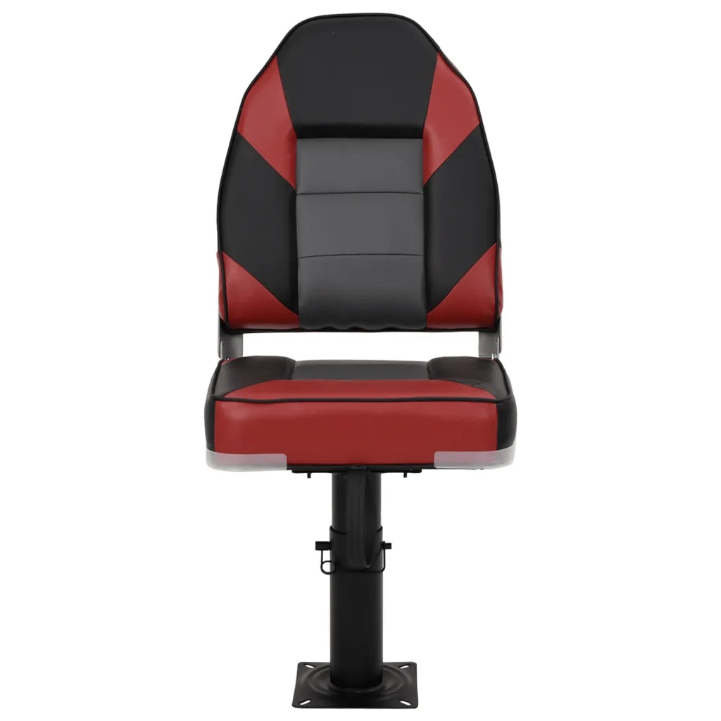Sedili Barca con Supporto 2pz Altezza Regolabile Girevole 360° 3294998