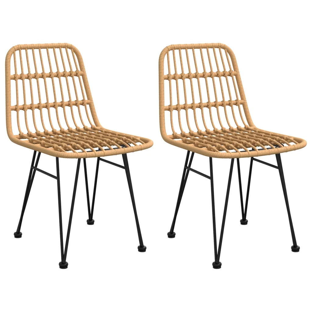 Set da Pranzo da Giardino 3 pz in Polyrattan 3157873
