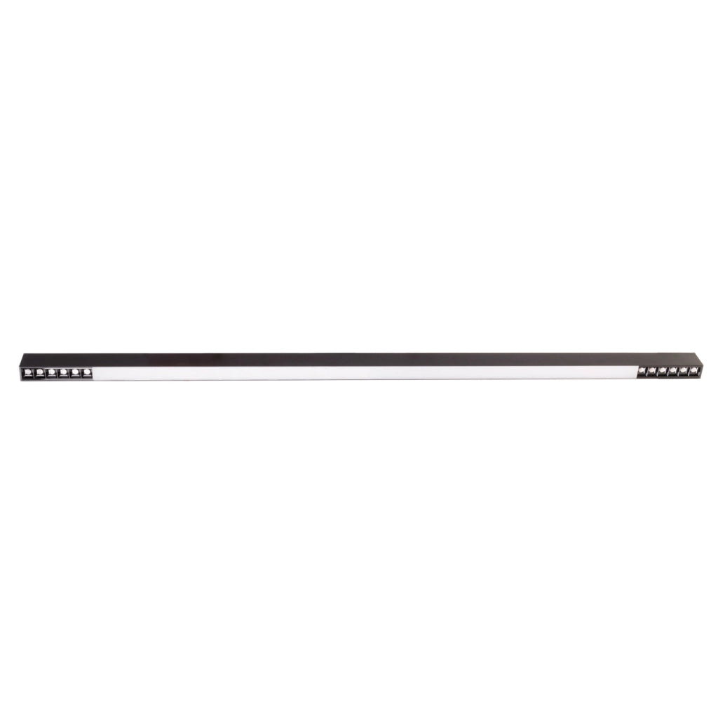Plafoniera lineare LED nera moderna 40W Maxlight RX