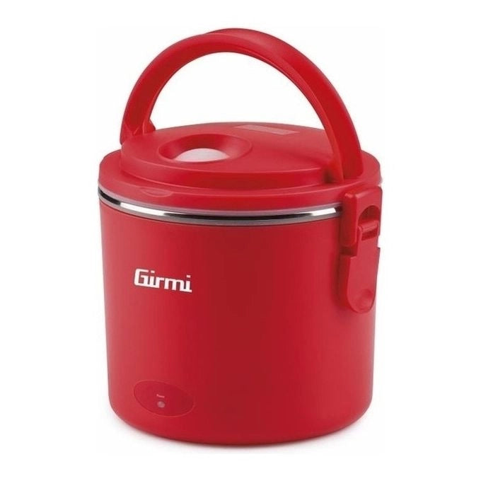Girmi SC01 Vivandiere Scaldavivande 40W 0,7 L contenitore inox chiusura ermetica colore Rosso