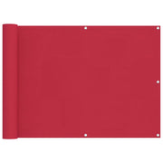 Schermo da balcone | Paravento da Balcone Borgogna 75 x 600 cm