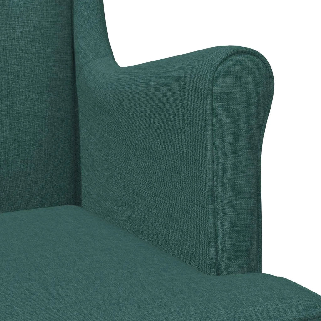 Poltrona Verde Scuro Tessuto 42029886