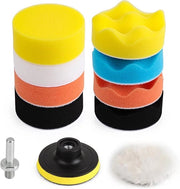 Kit di pulizia per auto 11 pezzi 80mm set di pulizia con adattatore per borchie