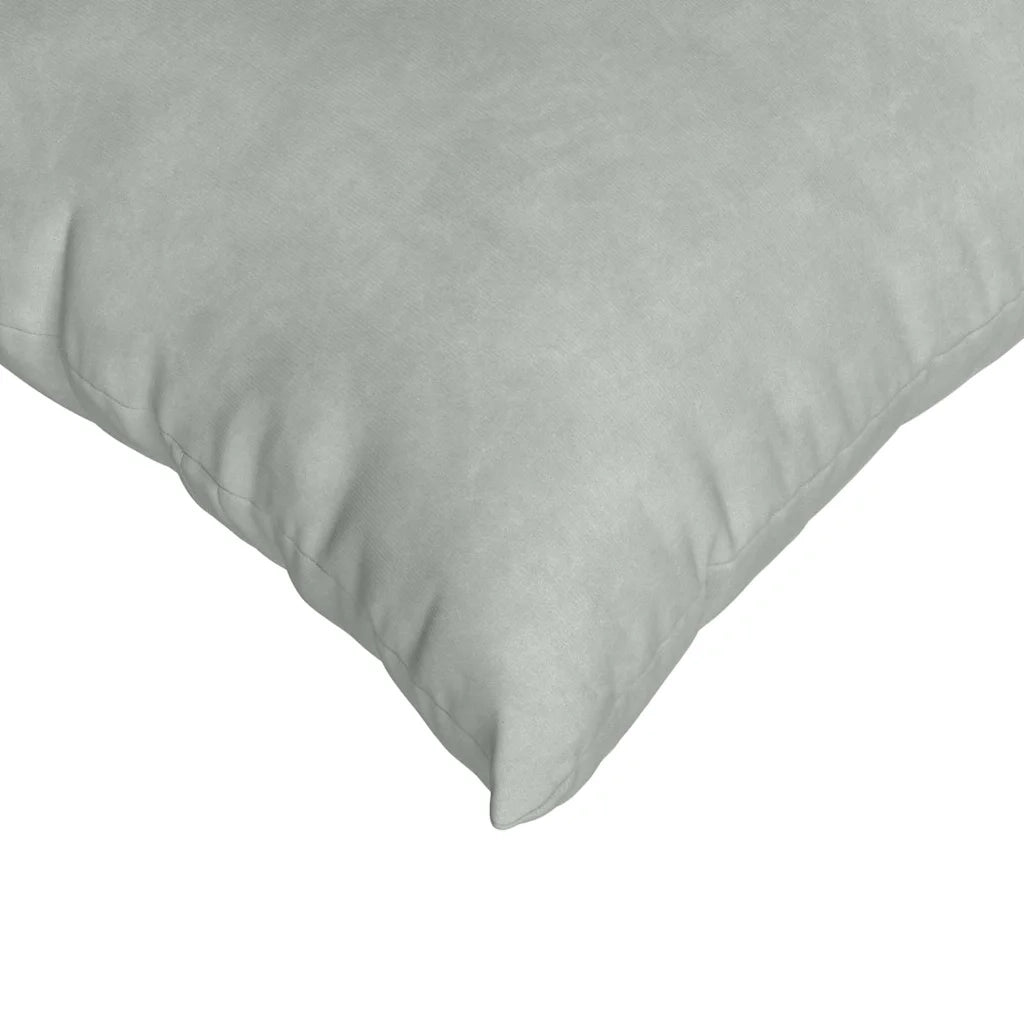 Cuscini da Divano 2 pz-Set di 2 Cuscini per Sofa Grigio chiaro 60 x 60 cm 223770