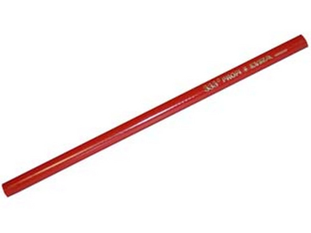 10pz matita da falegname e muratore rossa (333) mm.300 cod:ferx.fer242455