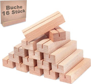 16 pezzi di supporti per menu di legno per menu e foto - Supporto per menu robusto per matrimoni e feste