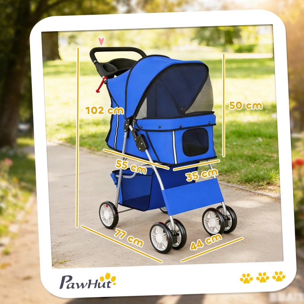 Cuscino per Cane Pieghevole ¨C Minimal ¨C Blu