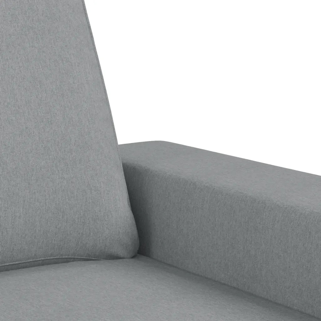 Set di Divani 3 pz Grigio Chiaro in Tessuto 3201906