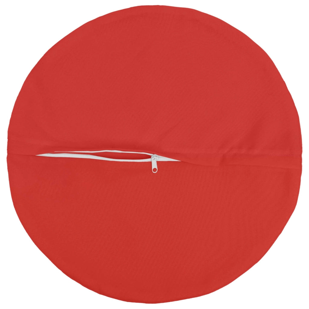 Federa 6 pcs HEERLEN Rosso Ø 40 cm Poliestere 922366