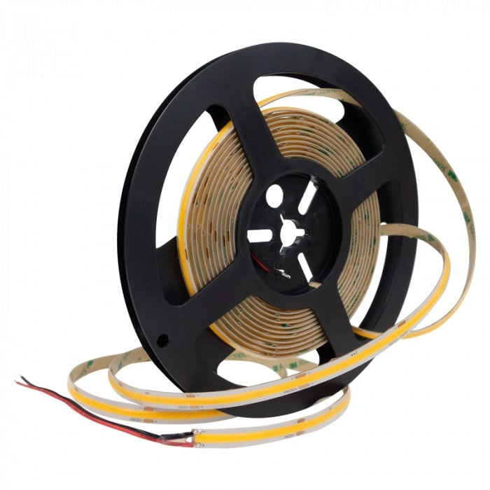 Striscia LED COB 480 24V 12W/m 6000K IP67 5m Ecolight