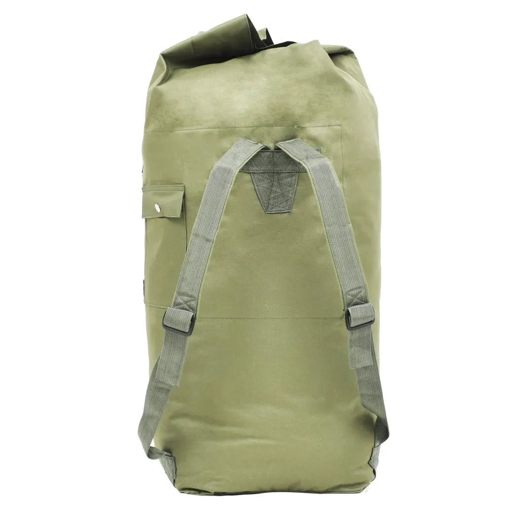 Borsone da Viaggio Stile Militare 85 L Verde Oliva 91385
