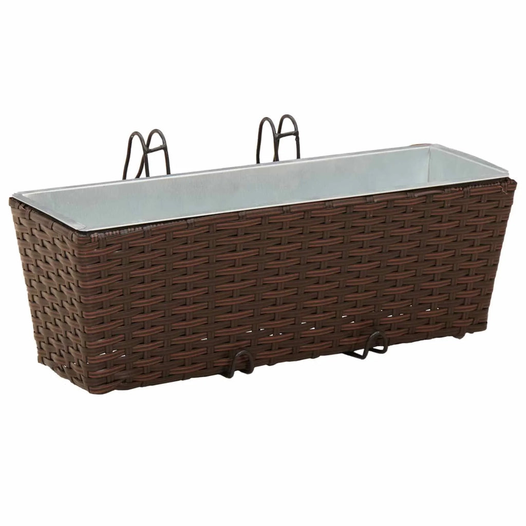 Ringhiera 2 pcs 50 x 17 x 17 cm Metallo 42026966
