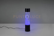GLITTER LAMPADA DA TAVOLO LED RGB CON EFFETTO GLITTER H. 34CM 0,9W