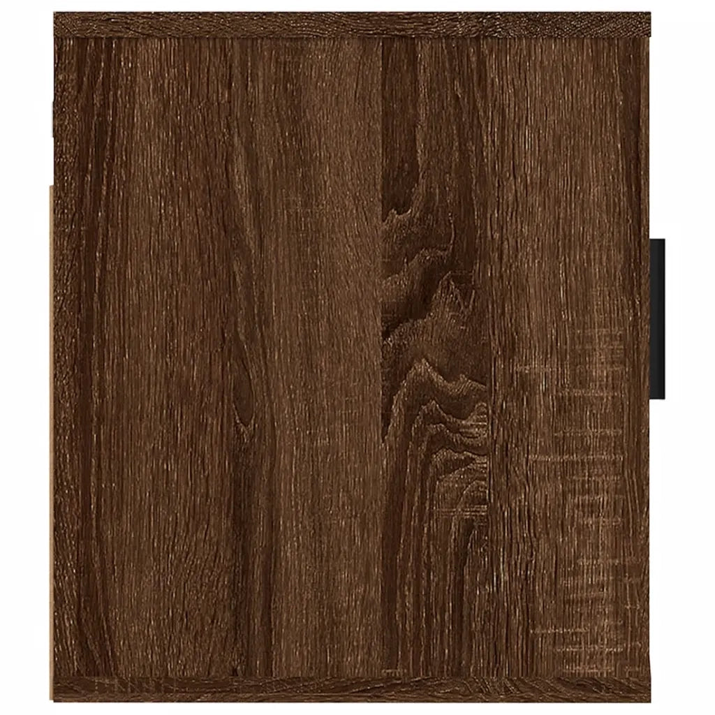 Mobili Porta TV a Parete 2 pz | Armadietto TV | Mobile Porta TV Rovere Marrone 40x34,5x40 cm