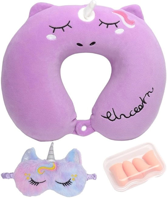Cuscino per bambini in schiuma di alta densità con design cartoon.