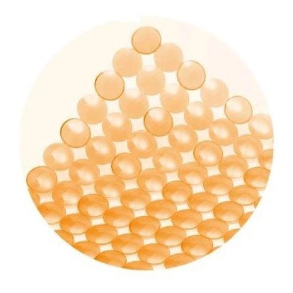 Tappeto antiscivolo per doccia - Modello Rondo' - Colore Arancio