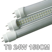 Trade Shop - Tubo Neon Led 24w "150 Cm" Attacco T8 Smd Led Luce Bianca Fredda Calda Naturale - -bianco Naturale  Copertura Opaca    -