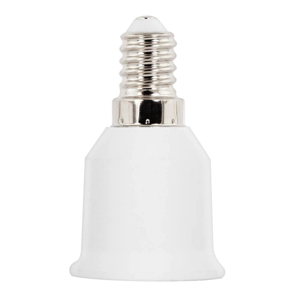 Portalampada adattatore da e14 a e27 per lampadine a led alogene risparmio