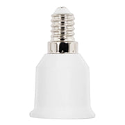 Portalampada adattatore da e14 a e27 per lampadine a led alogene risparmio